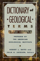 Dictionary of Geological Terms: Third Edition
