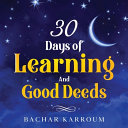 30 days of learning and good deeds