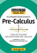 Barron's Math 360: A Complete Study Guide to Pre-Calculus with Online Practice